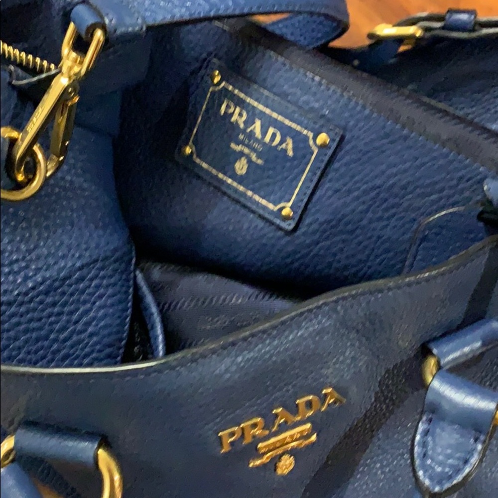 Prada Blue Bag - Picture 8 of 8